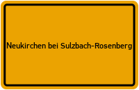 Wo liegt Neukirchen bei Sulzbach-Rosenberg?