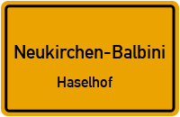Haselhof in 92445 Neukirchen-Balbini (Haselhof)