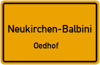 Oedhof in 92445 Neukirchen-Balbini (Oedhof)