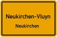 Straßenverzeichnis Neukirchen-Vluyn Neukirchen