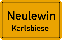 Karlsbiese in NeulewinKarlsbiese
