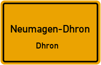 Dhrontalstraße in 54347 Neumagen-Dhron (Dhron)