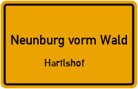 Straßenverzeichnis Neunburg vorm Wald Hartlshof