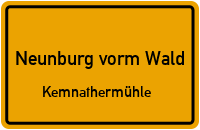 Straßenverzeichnis Neunburg vorm Wald Kemnathermühle