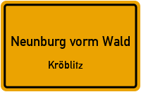 Wiesenweg in Neunburg vorm WaldKröblitz