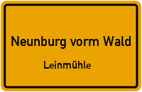 Leinmühle in Neunburg vorm WaldLeinmühle