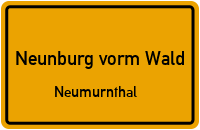 Straßenverzeichnis Neunburg vorm Wald Neumurnthal