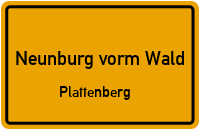 Straßenverzeichnis Neunburg vorm Wald Plattenberg