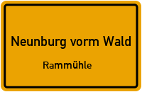 Rammühle in Neunburg vorm WaldRammühle