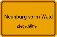 Straßenverzeichnis Neunburg vorm Wald Ziegelhütte