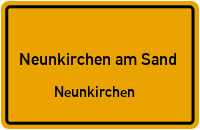 Bergstraße in Neunkirchen am SandNeunkirchen