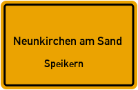 Seeäckerstraße in Neunkirchen am SandSpeikern