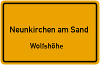 Wolfshöhe in Neunkirchen am SandWolfshöhe