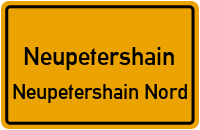 Bergmannstraße in NeupetershainNeupetershain Nord
