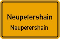 Altdöberner Straße in NeupetershainNeupetershain
