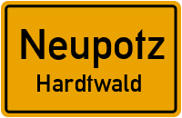 Akazienweg in NeupotzHardtwald