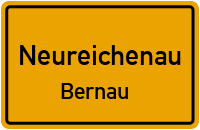 Straßenverzeichnis Neureichenau Bernau
