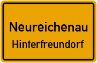 Straßenverzeichnis Neureichenau Hinterfreundorf