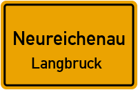 Straßenverzeichnis Neureichenau Langbruck