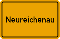 City Sign Neureichenau
