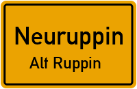 Neumühler Weg in NeuruppinAlt Ruppin