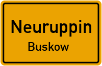 Buskower Dorfstraße in NeuruppinBuskow