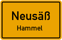 Tannenstraße in NeusäßHammel