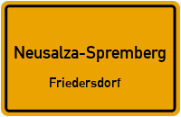 Waldstraße in Neusalza-SprembergFriedersdorf