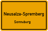 Sonnebergstraße in Neusalza-SprembergSonneberg