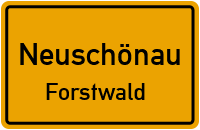 Forstwaldstraße in NeuschönauForstwald