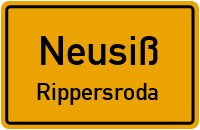 Dorfstraße in NeusißRippersroda