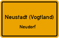 Siehdichfürer Straße in Neustadt (Vogtland)Neudorf
