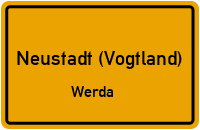 Bergener Straße in Neustadt (Vogtland)Werda