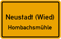 Straßen in Neustadt (Wied) Hombachsmühle