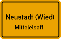 Straßen in Neustadt (Wied) Mittelelsaff