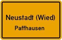 Straßen in Neustadt (Wied) Paffhausen