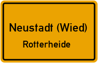 Straßen in Neustadt (Wied) Rotterheide