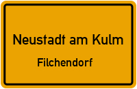 Straßenverzeichnis Neustadt am Kulm Filchendorf