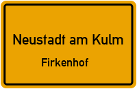 Straßenverzeichnis Neustadt am Kulm Firkenhof