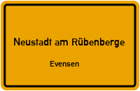 Bosselweg in Neustadt am RübenbergeEvensen