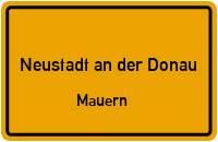 Marterlweg in 93333 Neustadt an der Donau (Mauern)