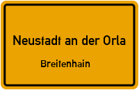 Erzweg in Neustadt an der OrlaBreitenhain