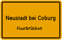 Haarbrücker Straße in 96465 Neustadt bei Coburg (Haarbrücken)