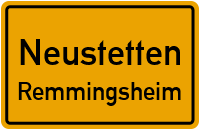 Hauptstraße in NeustettenRemmingsheim