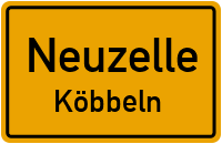 Kobbelner Straße in NeuzelleKöbbeln