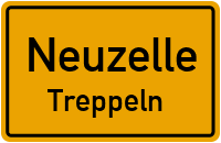 Treppelner Schulstraße in NeuzelleTreppeln