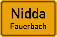 Straßenverzeichnis Nidda Fauerbach