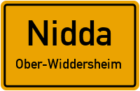 Straßenverzeichnis Nidda Ober-Widdersheim