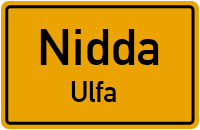 Straßenverzeichnis Nidda Ulfa
