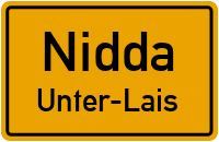 Gebrannter Kopfweg in NiddaUnter-Lais
